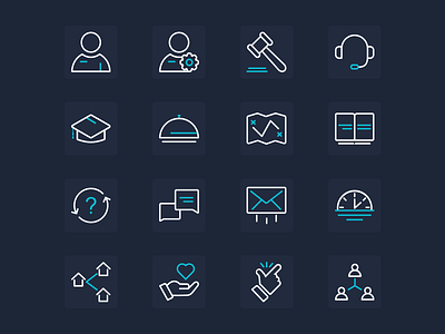 Pinorest Website Icons homepage icon icongraphy icons illustraion linier ui vector vector art vectorart website