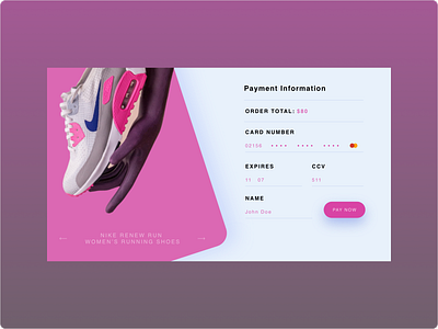 DailyUI :: 002 ( Credit Card Checkout )