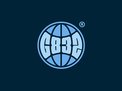 G832 ball basket ball branding design g832 logo logo design minimal planet round round type simple
