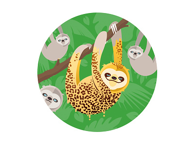 Cheetah Sloth 3/3 | arteesan.fr