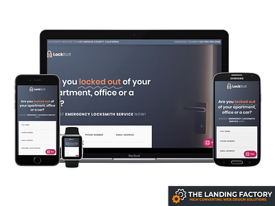 Opt-in template design for locksmith companies elementor emergency emergency locksmith gray landing page landing page concept landing page template lockbolt locked out locksmith locksmith service opt in opt in page builder page layout responsive responsive design template web design website