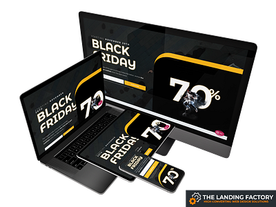Black Friday announcement template design announcement black black friday black friday deal black friday sale elementor friday landing page landing page concept landing page template november page builder page layout responsive responsive design sale shopping template web design website