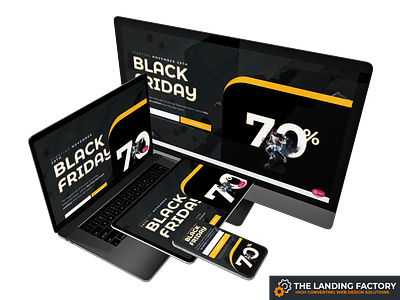 Black Friday announcement template design