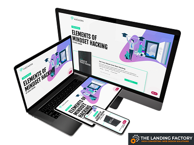 Lead generation template for bloggers blogger bloggers ebook elementor green landing page landing page concept landing page template lead generation mindset hackers opt in opt in page builder page layout purple responsive responsive design template web design website