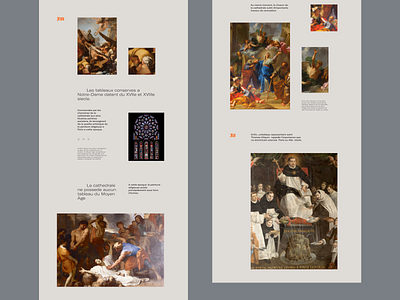 Notre-Dame De Paris — redesign website