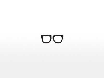 Geek black geek glasses illustration tape