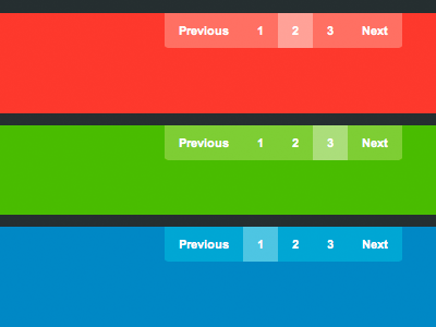 Simple Carousel Controls by Kevin Jackson on Dribbble