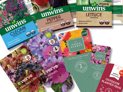 Hortipak labels - various retail customers