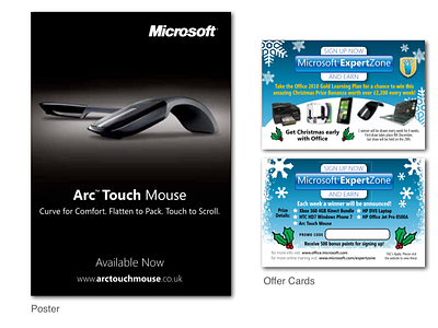 Microsoft brand marketing posters