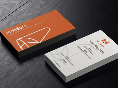 Mobillers - Brand identity apps brand identity logo orange wolf