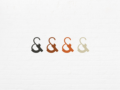 Ampersand Icon ampersand brand identity branding design icon icon design logo typography