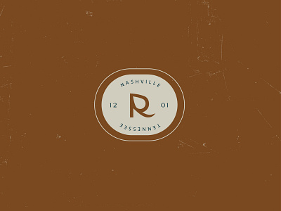 The Reservoir apartments badge brand identity branding design logo monogram nashville typography vector water