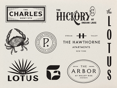 2022 Logo Round-Up: Part II badge brand identity branding design graphic design illustration logo modern typography vector vintage