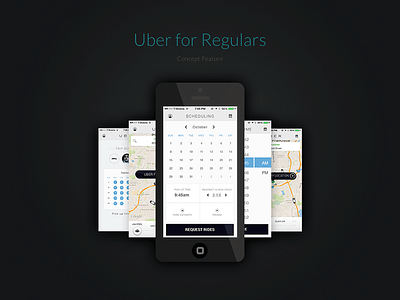 Uber for Regulars Concept Feature
