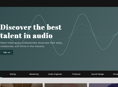 dribbble for music designers js rybyonrails ui ux web