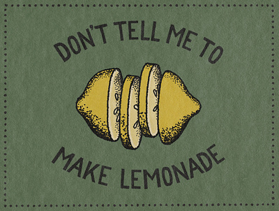Make Lemonade design hand drawn hand lettered hand lettering illustration lemon lemonade lemons lettering making lemonade