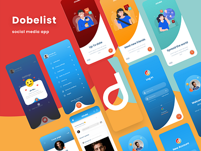 Dobelist social app