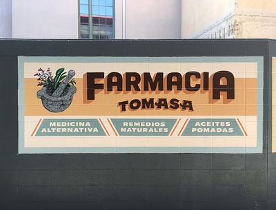 Farmacia Tomasa Wall Sign
