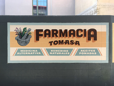 Farmacia Tomasa Wall Sign