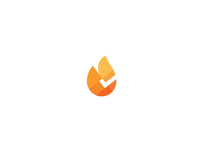 Checkmark + Flame