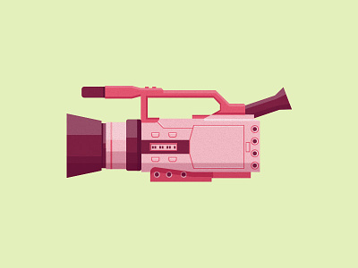 old film camera camera design graphic design illustration illustration design retro vector video camera