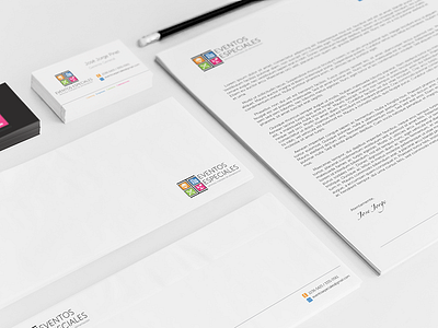 Identity for Catering Business branding catering design eventos especiales events identity