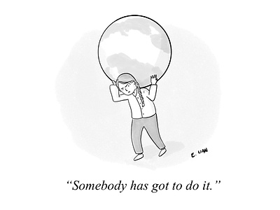 Daily cartoon for The New Yorker -Sept. 24, 2019