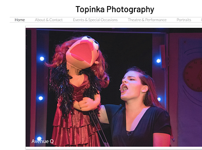 Topinka Photography (Full Website Design) brand design brand identity branding content strategy design photography website user journey