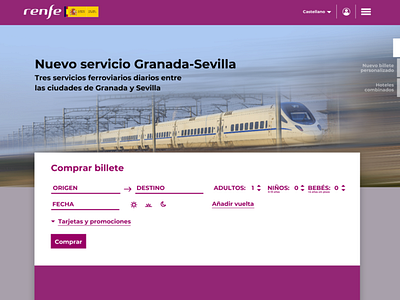 Renfe redesign