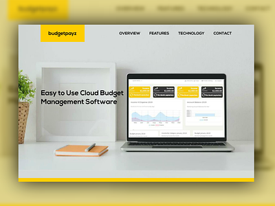 budgeting site onepage budget budgeting design onepage ui web websitie