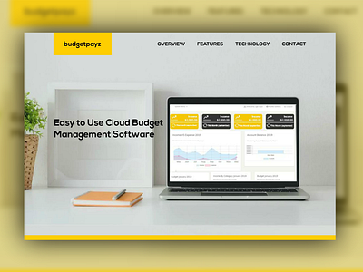 budgeting site onepage