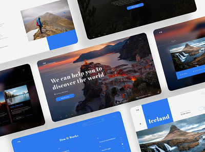 Travel Website Design adventure booking creative design tourism travel travel website trip ui ui ux ux ux design vacation