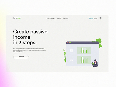 Investing website Design