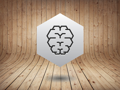 Brain Icon abstract basketball brain coaching hexagon icon icon design organization philosophy thinking