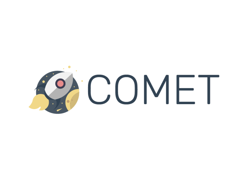 Logo Comet by Dis Elo on Dribbble