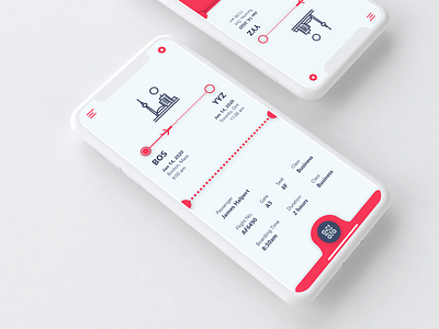 Daily UI 24: Boarding Pass