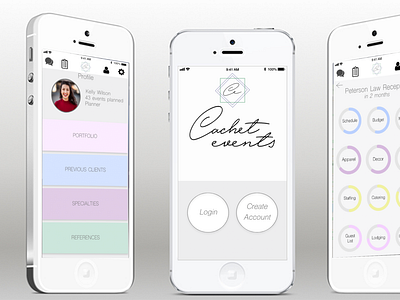 Cachet Events - Event Planning App