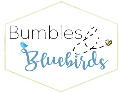 Blog Logo bees birds blog blue clean green logo logo design logodesign logos yellow