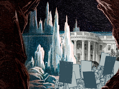 Echo Chamber Of Secrets chicago collage election political climate protest second city show sketch comedy white house