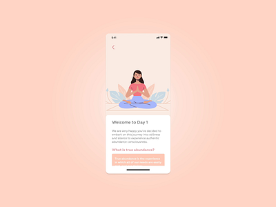Meditation App Concept after effects app app design app ui concept illustration ios meditation mindfulness motion design sketch ui