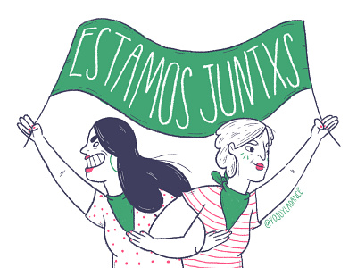 América Latina será toda feminista feminism feminist grrrl pwr illustration women