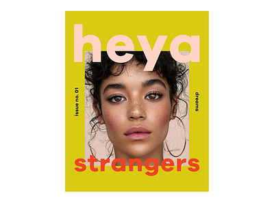 Heya Strangers Web Exploration branding design web