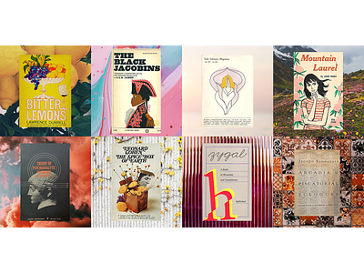 Unnameable Books Exploration branding collage design web