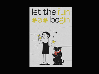 Let the fun beGin artdirection artdirector composition design glyph graphicdesign graphicdesigner illustration illustrator poster posterdesign print printdesign quote quote design quoteoftheday typeface typo typography typography art