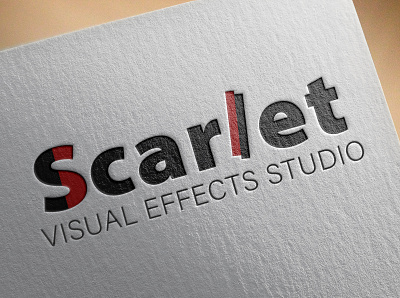 Scarlet - Mockup brand identity branding branding design flat illustrator logo logo design logotype mockup mockup design scarlet typography vector vector art