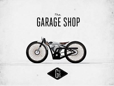 Garage Shop Bike bike garage garage shop motorcycle vintage