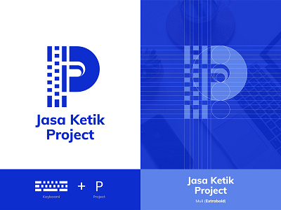 Jasa Ketik Project Logo branding design graphicdesign logo logodesign logos logotype minimal typedesign typography