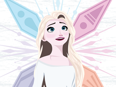 Frozen 2: Elsa Vector Art