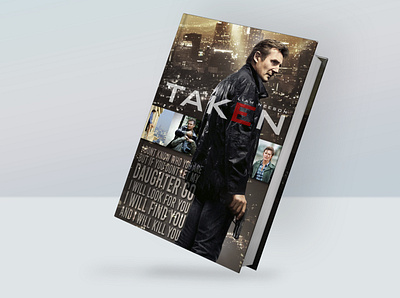 Taken Movie Book Cover book bookcover graphic design