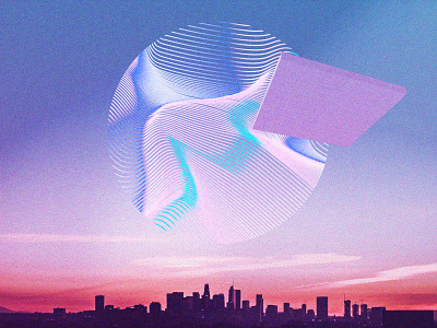 The lacy sun 80s chillout collage colorful cyberpunk digital art future funk futurewave futuristic graphic design